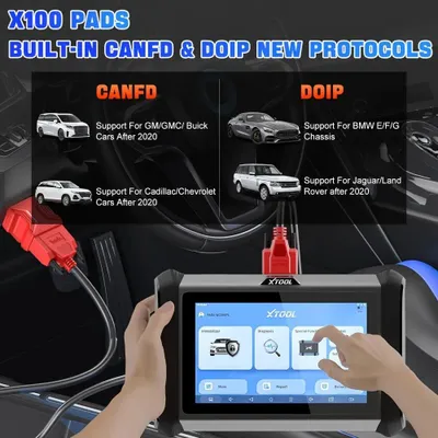 Image de Scanner de diagnostic automobile - Lecteur de codes d'erreur - Outil de diagnostic - Scanner moteur - Connecteur de diagnostic de l'ECU