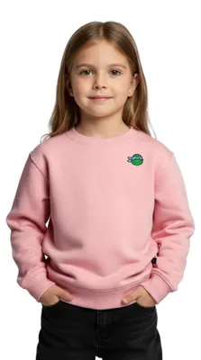 Produktbild von Spreadshirt TMNT Leonardo Stick Kinder Premium Pullover, 110/116 (4 Jahre), Rosa