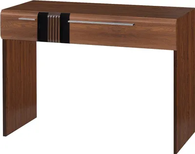 Produktbild von Furniture24 Schminktisch Porti 78 mit 2 Schubladen Eiche Massivholz Naturfurnier Eiche Antik