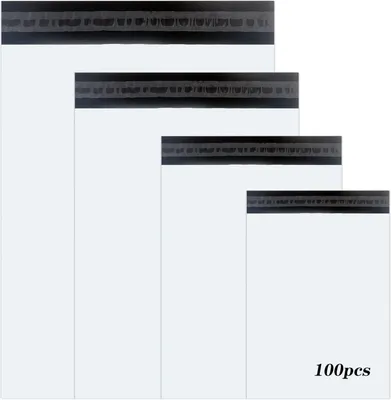 Productafbeelding van Verzendzakken 100 stuks, Opaque, zelfklevend, waterdicht, 4 maten
