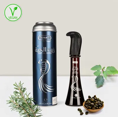 Produktbild von Hemani Schlangenöl 120 ml – Natürliches Pflegeöl für Haut & Haar, für Männer & Frauen