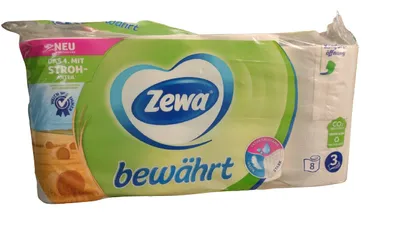 Produktbild von ZEWA Toilettenpapier 3-lagig 8X150 Blatt