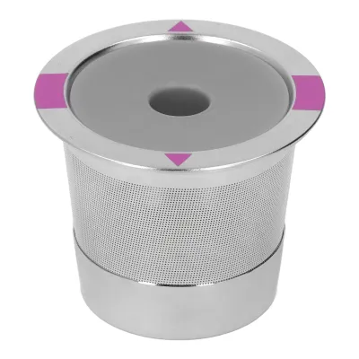 Produktbild von Metall-Kaffeekapsel Edelstahl Wiederverwendbare nachfüllbare Filtertasse einzeln für Kaffeemaschine