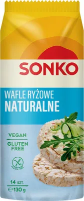 Obrázok produktu pre Sonko Wafle ryżowe 130 g