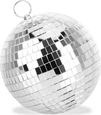 Produktbild von com-four® Discokugel - Spiegelkugel zum Aufhängen - Disco Ball für Party - Partykugel für Silvester, Geburtstag, Mottoparty - Ø 15 cm