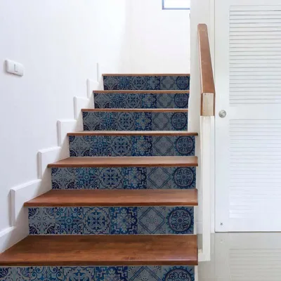 Obrázek produktu pro Dekorativní samolepky Azulejos modré portugalské 15x15 cm 6 ks