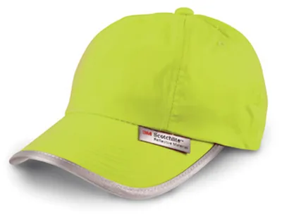 Produktbild von Result Headwear RC035X | High Viz Cap / Kappe / Mütze / Hut - Farbe: Fluorescent Yellow - Größe: One Size