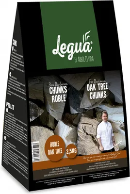 Immagine prodotto di Blocchi di legno per affumicatura in legno di quercia in sacchi da 2,5 kg