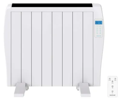 Zdjęcie produktu dla Cecotec ReadyWarm 1800 Thermal, Elektryczny grzejnik konwektorowy, Aluminium, Wewnętrzna, Podłoga, Ściana, Biały, LCD