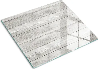 Immagine prodotto di Copertura per piano cottura – Copertura per piano cottura a induzione – Piano di vetro protettivo – 60x52 cm – Piani di vetro protettivi per fornelli – Vetro temperato – Legno