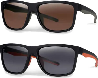 Produktbild von Fox Collection Black & Orange Shades (Grey Lens)