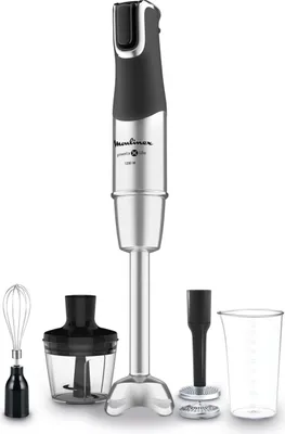 Produktbild von Multifunktions-Stabmixer mit Zubehör Moulinex Powelix Life Silber 1200 W