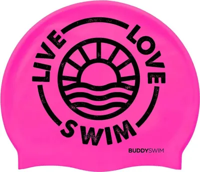 Produktbild von Buddyswim Lls2 Badekappe Rosa  Rosa One Size