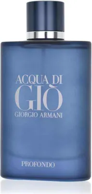 Produktbild von Armani Acqua di Gio Profondo Eau de Parfum Herren 125 ml Aquatisch holzig aromatisch langanhaltend und tiefgründig