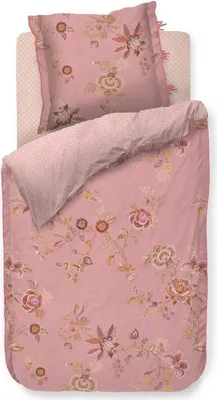 Produktbild von Pip Studio Cece Fiore Bettwäsche-Garnitur Farbe Pink Größe 200x200+2x80x80