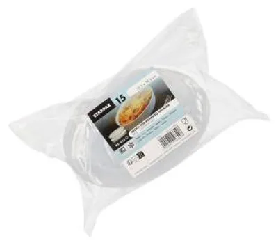 Produktbild von Mehrweg-Deckel PP für Schalen oval 1 cm x 10,5 cm x 15,5 cm transparent "Cella"