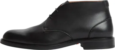 Zdjęcie produktu dla Tommy Hilfiger. Eleganckie, skórzane buty męskie z koronką. Model: FM0FM05949. Niskie buty