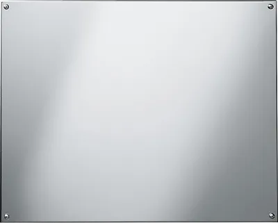 Immagine prodotto di Specchio KWC AR, RODAN, acciaio inox, 400x300x1 mm, montaggio a vista