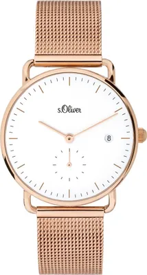 Produktbild von s.Oliver Damen Uhr Armbanduhr Edelstahl SO-3715-MQ