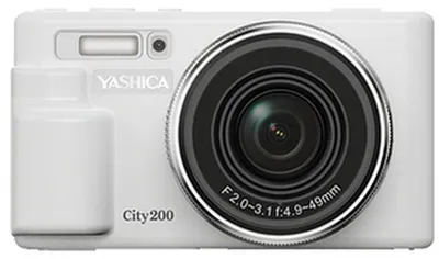 Obrázok produktu pre Yashica City 200, 72 MP, CMOS, 10x, 5K Ultra HD, 220 g, Biela