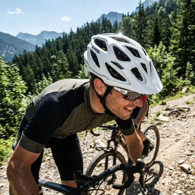 Zdjęcie produktu dla Kask rowerowy Alpina Mythos Tocsen biały matowy 52 do 57cm