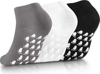 Produktbild von Stoppersocken Damen,Yoga Socken Pilates Socken anti Rutsch Socken 3 Paar 36-39 rutschfest