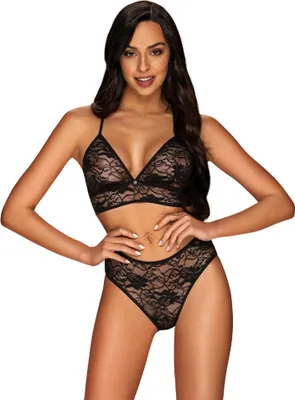 Produktbild von Obsessive - OB Kokietta 2pcs set black L/XL