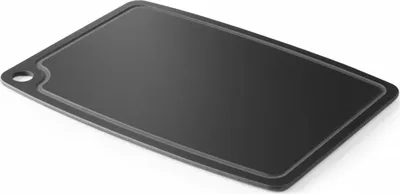 Productafbeelding van Hendi Snijplank antislip - vaatwasserbestendig -  zwart houtvezel - 30 x 23.5 cm