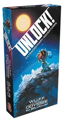 Produktbild von Unlock W U F Odyssee im Bellraum Familienspiel Rätselspiel 1-6 Spieler Ab 10+ Jahren 90 Minuten Deutsch