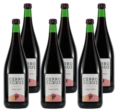 Produktbild von Cerro de la Cruz Vino Tinto -trocken- (6 x 1,0L)