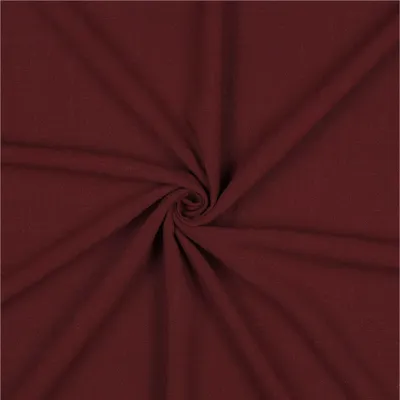 Viskose Leinen Stoff 29 Farben ab 0,5m x 1,37m Kleiderstoff Kostümstoff Sommer bordeaux