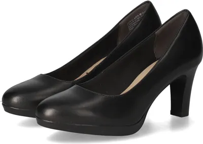 Productafbeelding van Tamaris pumps, met een hakhoogte tot 65 mm, in de kleur zwart, maat 38