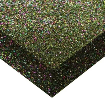 Produktbild von DIMEXACT - DIMEXACT Mehrfarbige Glitzerkleberolle in einer Rolle von 122 cm x 10 Meter(n) -122 cm x 10 m - en Rouleau