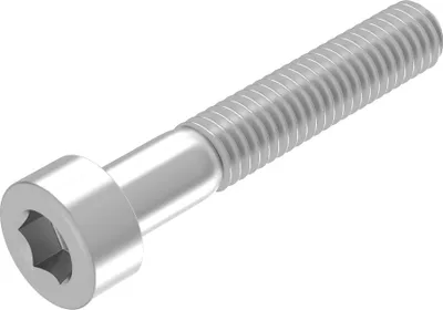 Produktbild von SECCARO Zylinderschraube M8 x 50 mm, Edelstahl V2A VA A2, DIN 912 / ISO 4762, Innensechskant, Teilgewinde, 20 Stück