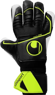 Produktbild von uhlsport Torwarthandschuhe SUPERSOFT HN FLEX FRAME Children 1011352_02 schwarz/fluo gelb 6.5
