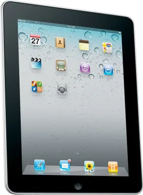 Produktbild von Apple iPad Air, 24,6 cm (9.7"), 2048 x 1536 Pixel, 16 GB, 1 GB, iOS, Grau