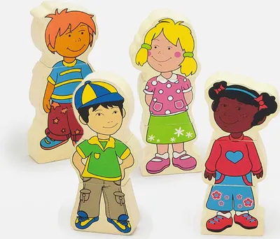 Produktbild von Viga 59699 Magnetische Figuren - Kinder