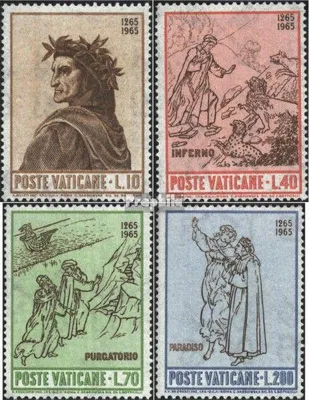 Produktbild von Briefmarken Vatikanstadt 1965 Mi 477-480 (kompl.Ausg.) postfrisch Sondermarken