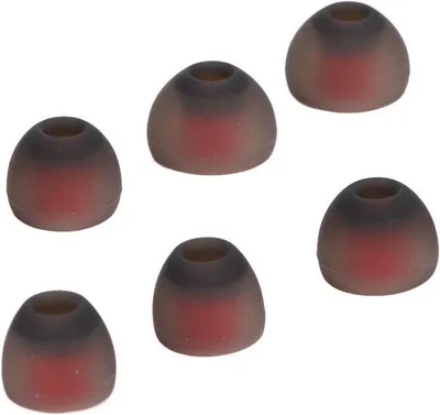 Productafbeelding van 6 stuks oordopjes (L/M/S) - Siliconen oorbeschermers voor hoofdtelefoons
