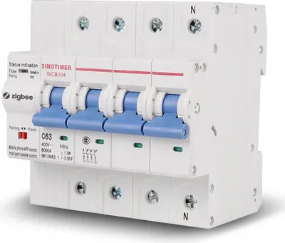 Produktbild von Leistungsschalter/Sicherung - Zigbee 4P