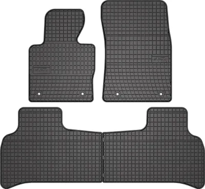 Image de OMAC Tapis de Sol pour Land Rover Range Rover Vogue 2002-2012 Caoutchouc Noir
