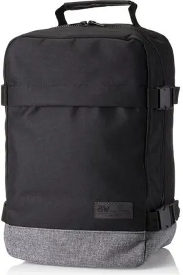 Produktbild von BAMBINIWELT RUCKSACK Handgepäck Reisetasche Boardgepäck Bordcase Kabinenkoffer Reiserucksac 40x20x25 40x30x20 Ryanair Wizzair (groß, schwarz-grau 40x30x25)