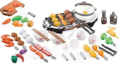 Image de Mini cuisine barbecue grill accessoires de cuisine pour enfants