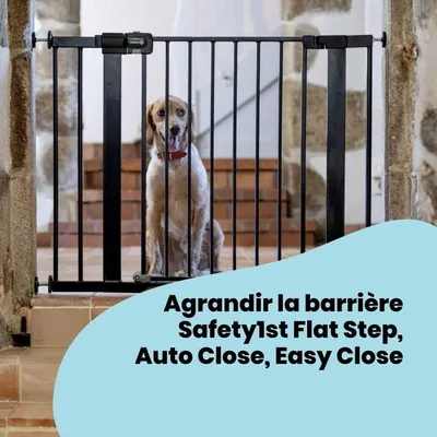 Obrázek produktu pro Prodloužení pro bezpečnostní mřížku Safety 1st, 14 cm, kovová černá, snadná instalace
