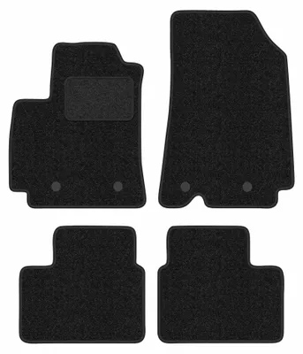 Image de Tapis de sol en moquette pour Renault Arkana 2021- (crossover) – jeu 4 pièces, anthracite, sur mesure – Wielganizator ANTHRA