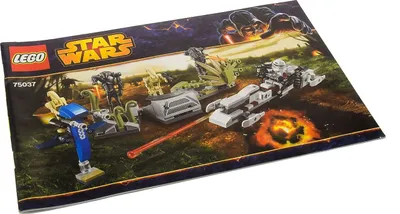 Produktbild von 1x Lego Bauanleitung für Star Wars Episode 3 Battle on Saleucami 75037