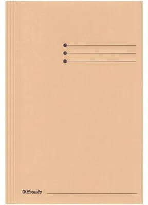 Image de Leitz Esselte Chemise à 3 rabats Folio, Chamois