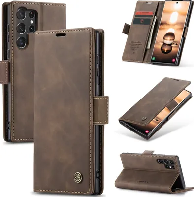 Produktbild von Hülle für Samsung Galaxy S24 Ultra Klapphülle Schutzhülle Tasche Etui Flip Cover Case
