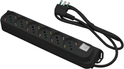 Immagine prodotto di FANTON 40431, 1,5 m, per interni, tipo F, tipo L, tipo L, ad angolo, nero