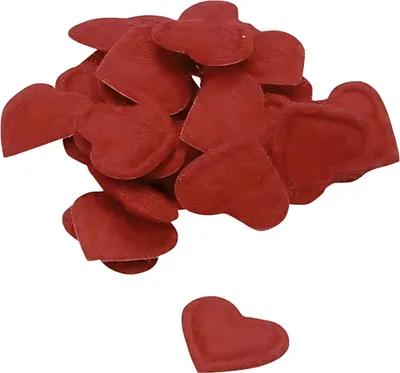 Produktbild von KNORR prandell 218009568 Dekostreu Herzen 1,5 x 1,2 cm rot